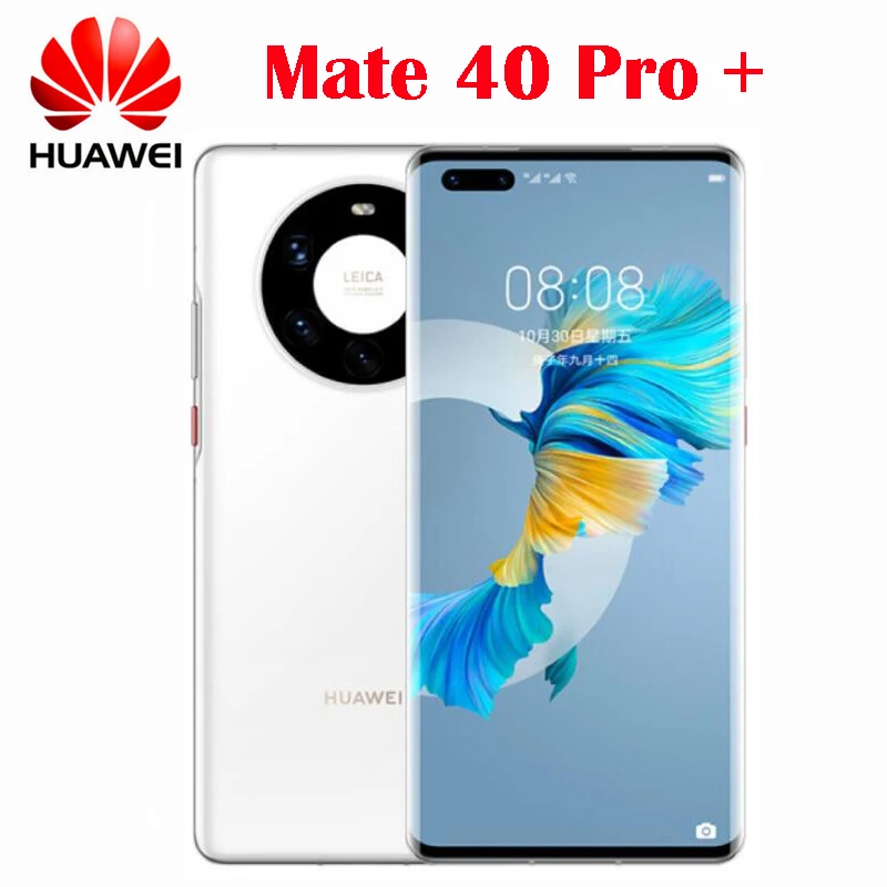 Смартфон Huawei Mate 40 Pro + Plus Kirin 9000 OLED камера 50 МП IOS 10-кратный зум 4400 мАч 66 Вт