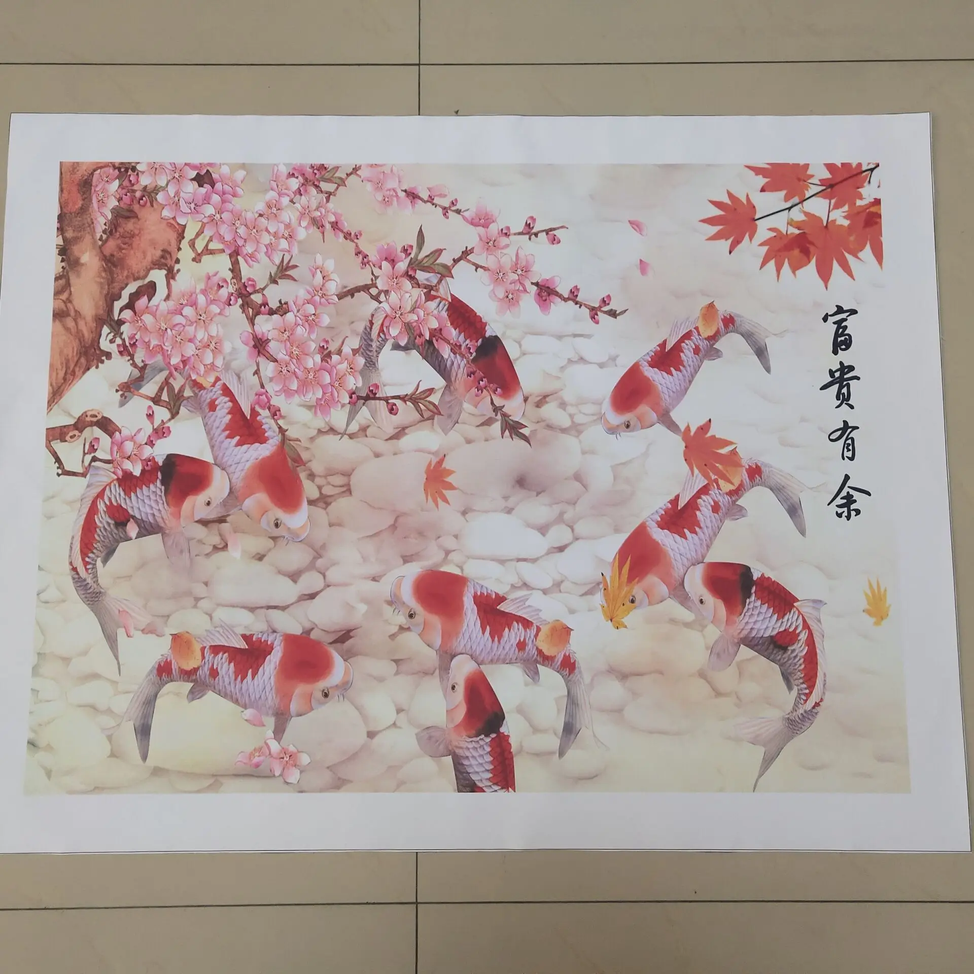 Koi Fish Plum Blossom Pictures Oil Painting on Canvas Posters and Printings Picture For Living Room Study Decoration Unstretched 
Koi Fish Plum Blossom Pictures Oil Painting on Canvas Posters and Printings Picture For Living Room Study Decoration Unstretched