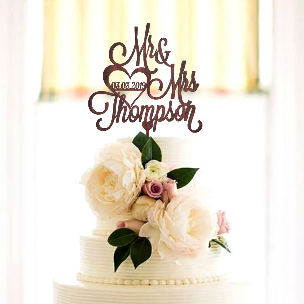 Персонализированный Деревянный Топпер для свадебного торта в деревенском стиле, с датой, фамилией и именем
Персонализированный Деревянный Топпер для свадебного торта в деревенском стиле, с датой, фамилией и именем