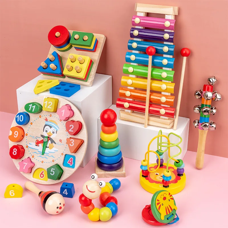 Montessori Cartoon Animal Educational Wooden Classic Toy Beaded Geometry Digital Clock Puzzles Gadgets Matching Children
Montessori Cartoon Animal Educational Wooden Classic Toy Beaded Geometry Digital Clock Puzzles Gadgets Matching Children