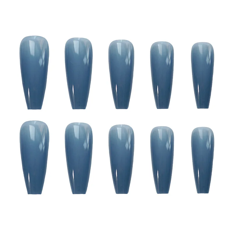 24pcs Long Ballet Jelly Blue Fake Nails Full cover Fake Nails Glue DIY Manicure Nail Art Tools
24pcs Long Ballet Jelly Blue Fake Nails Full cover Fake Nails Glue DIY Manicure Nail Art Tools