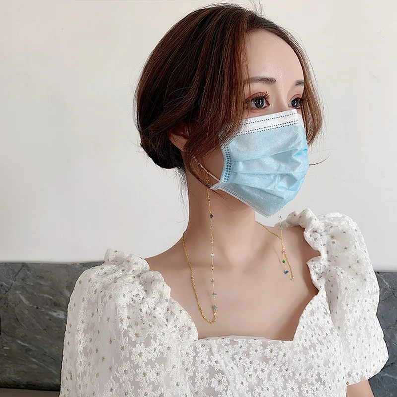 Fashion Glasses Chains Women Eyeglasses Sunglasses Eyewears Cord Holder Neck Strap Rope Chain Lady Pearl Mask Hanging Rope
Fashion Glasses Chains Women Eyeglasses Sunglasses Eyewears Cord Holder Neck Strap Rope Chain Lady Pearl Mask Hanging Rope