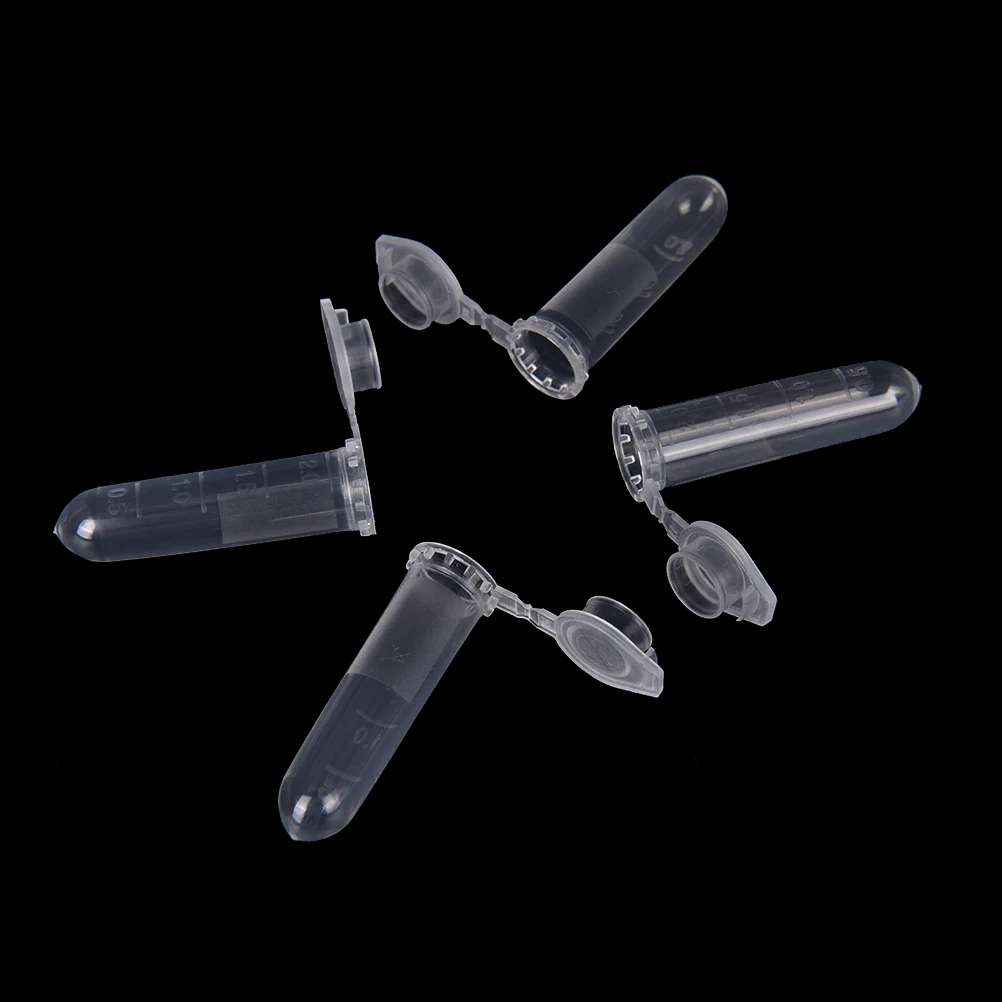 200Pcs Micro Centrifuge Tube Test Tubing Vial Clear Plastic Vials Container Snap Cap For Laboratory Sample Specimen Supplies 2ML
200Pcs Micro Centrifuge Tube Test Tubing Vial Clear Plastic Vials Container Snap Cap For Laboratory Sample Specimen Supplies 2ML