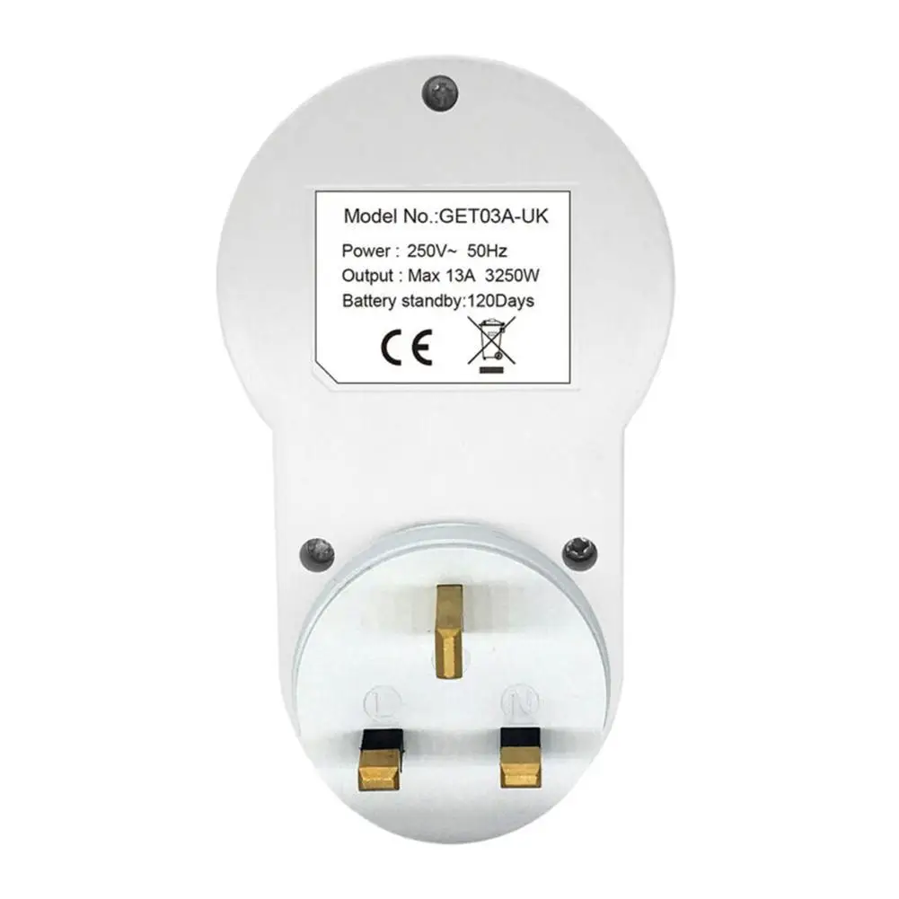 LCD Display Digital Programmable Timer Power Timing Socket Switch 220V-240V Digital Timer Digital Timer Socket
LCD Display Digital Programmable Timer Power Timing Socket Switch 220V-240V Digital Timer Digital Timer Socket