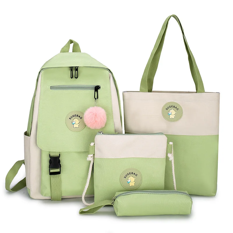 4 set School Bags for Teenage Girls Kids Children Student Backpack Travel Teen Shoulder Bag Child Schoolbag New Women backpack
4 set School Bags for Teenage Girls Kids Children Student Backpack Travel Teen Shoulder Bag Child Schoolbag New Women backpack