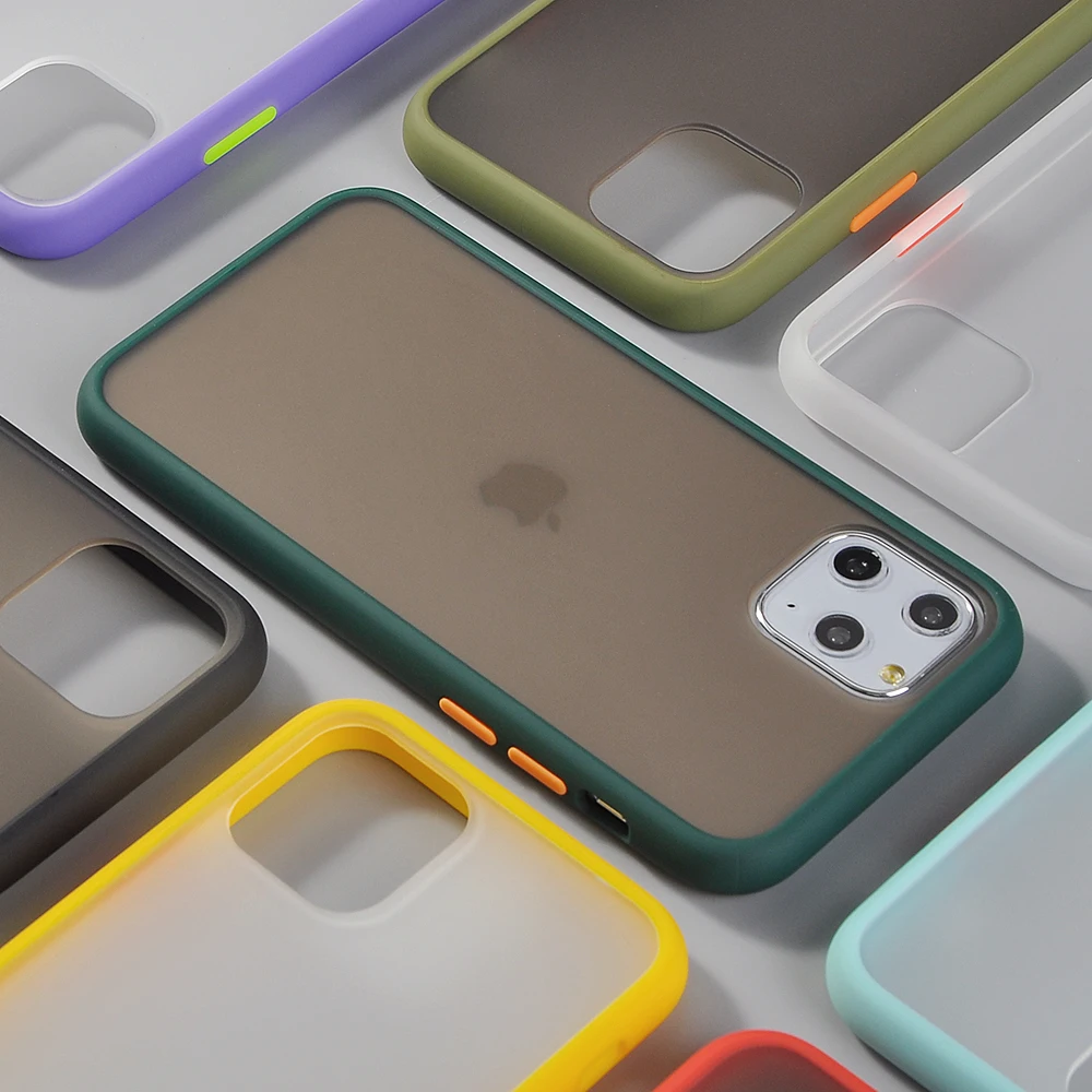 Чехол-накладка для смартфонов Apple iPhone 6-11 силиконовый 10 цветов | Мобильные