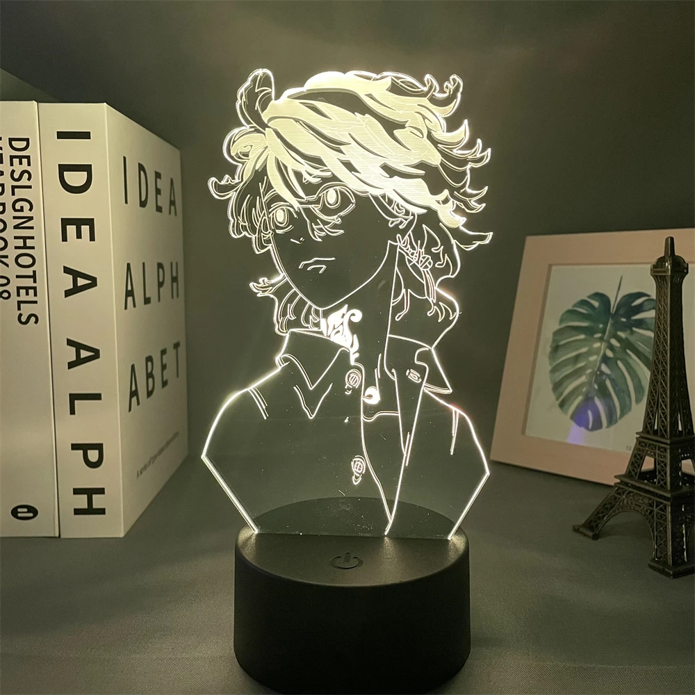 3d лампа аниме Токийский рептив, Kazutora Hanemiya, фигурка для детской спальни, Декор, подарок на день рождения, Настольная Светодиодная лампа манга,...
3d лампа аниме Токийский рептив, Kazutora Hanemiya, фигурка для детской спальни, Декор, подарок на день рождения, Настольная Светодиодная лампа манга,...