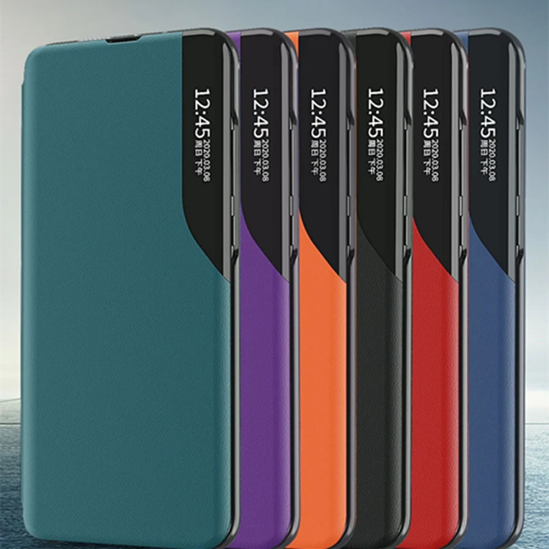 Case For Samsung Galaxy S20 Plus Leather Window View Smart Flip Stand Case For Samsung Galaxy S8 S9 S10 S20 S20 FE Phone Cover
Case For Samsung Galaxy S20 Plus Leather Window View Smart Flip Stand Case For Samsung Galaxy S8 S9 S10 S20 S20 FE Phone Cover