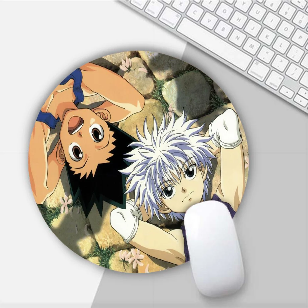 Hunter X Hunter Round Mouse Mat Gaming Mouse Pad For PC Laptop Notebook 20x20cm Gamer Desk Pad
Hunter X Hunter Round Mouse Mat Gaming Mouse Pad For PC Laptop Notebook 20x20cm Gamer Desk Pad