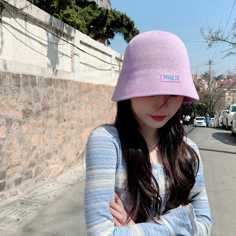 Woven Breathable Fisherman Hat Women's Thin Style Wild Fashion Show Face Small Pot Hat ins Net Red Shade Sunscreen Bucket Hat
Woven Breathable Fisherman Hat Women's Thin Style Wild Fashion Show Face Small Pot Hat ins Net Red Shade Sunscreen Bucket Hat