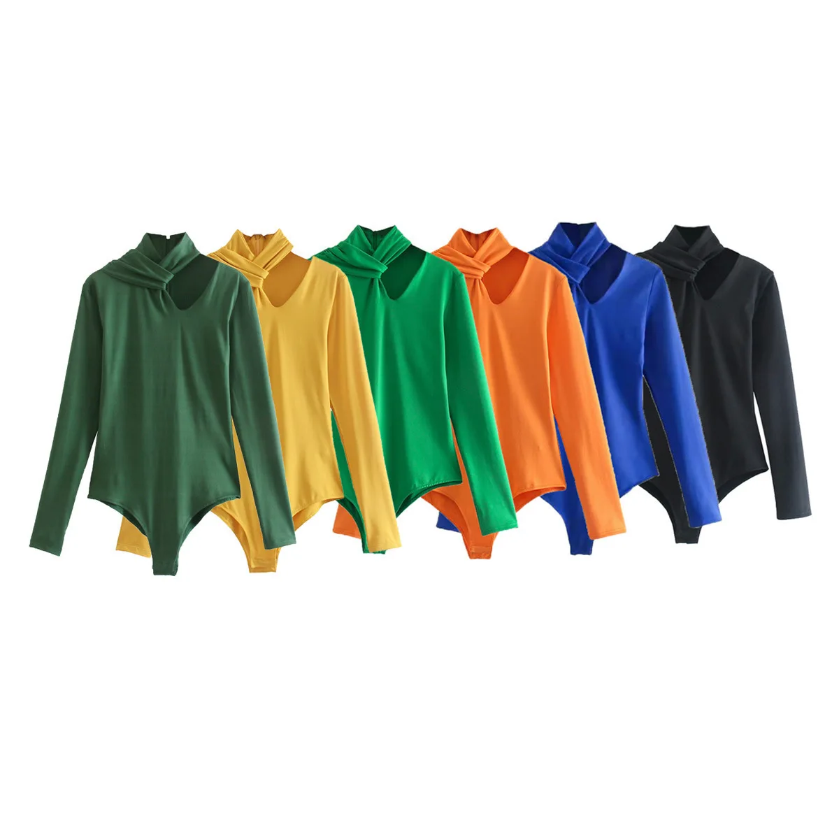 Pinkou Women Elegant Cut Out Sexy Bodysuits Long Sleeve Slim Candy Color Shirts Retro Female Casual Tops Playsuits KA113
Pinkou Women Elegant Cut Out Sexy Bodysuits Long Sleeve Slim Candy Color Shirts Retro Female Casual Tops Playsuits KA113