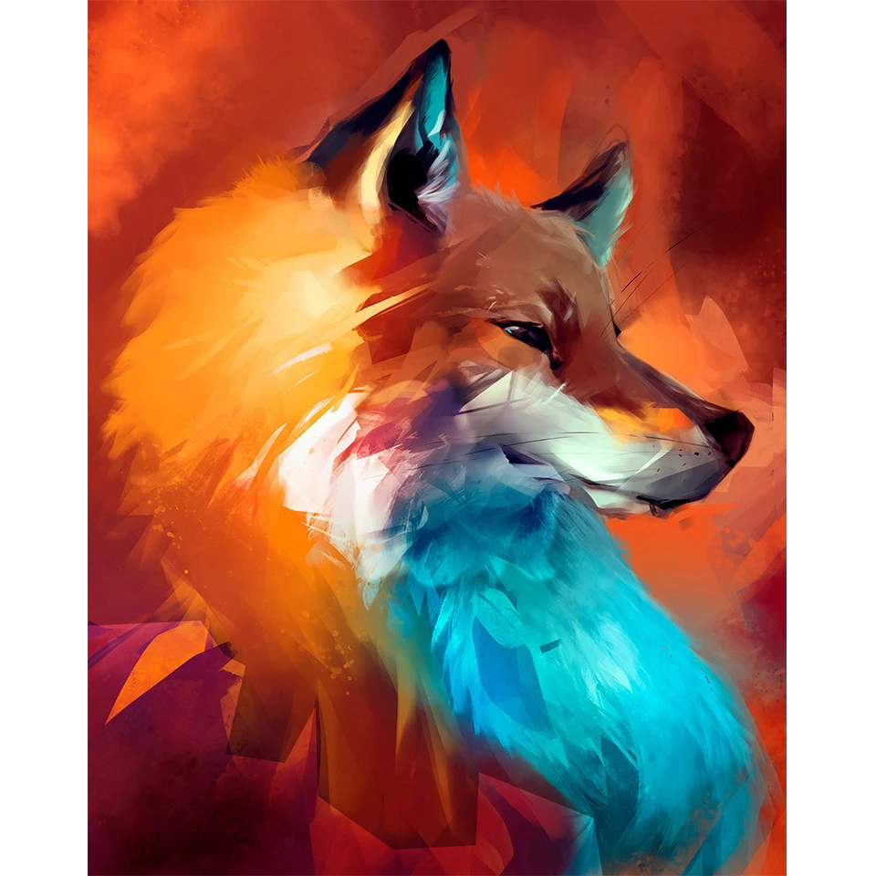 5D DIY Diamond Painting Animals Fox Cross Stitch Full Drill Square Round Embroidery Mosaic Art Picture of Rhinestones Decor Gift
5D DIY Diamond Painting Animals Fox Cross Stitch Full Drill Square Round Embroidery Mosaic Art Picture of Rhinestones Decor Gift