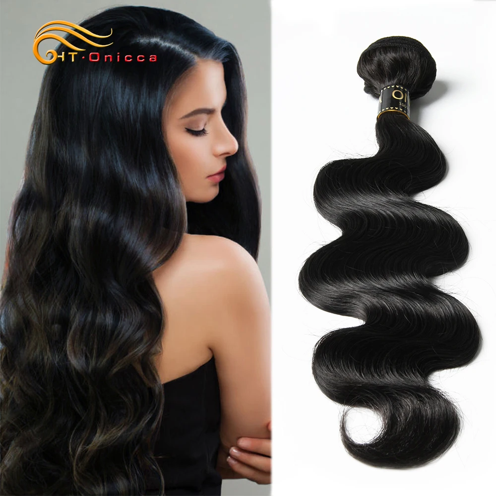 HTONICCA Brazilian Body Wave 1/3/4 Bundles 100% Human Hair Weaves Natural Human Hair Machine Double Weft Remy Hair Extensions
HTONICCA Brazilian Body Wave 1/3/4 Bundles 100% Human Hair Weaves Natural Human Hair Machine Double Weft Remy Hair Extensions