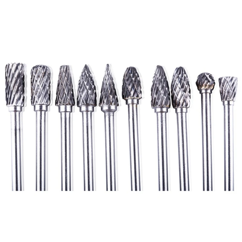10pcs Cemented Carbide Rotary File Tungsten Carbide Carving Polishing Drill Bit P9YB
10pcs Cemented Carbide Rotary File Tungsten Carbide Carving Polishing Drill Bit P9YB