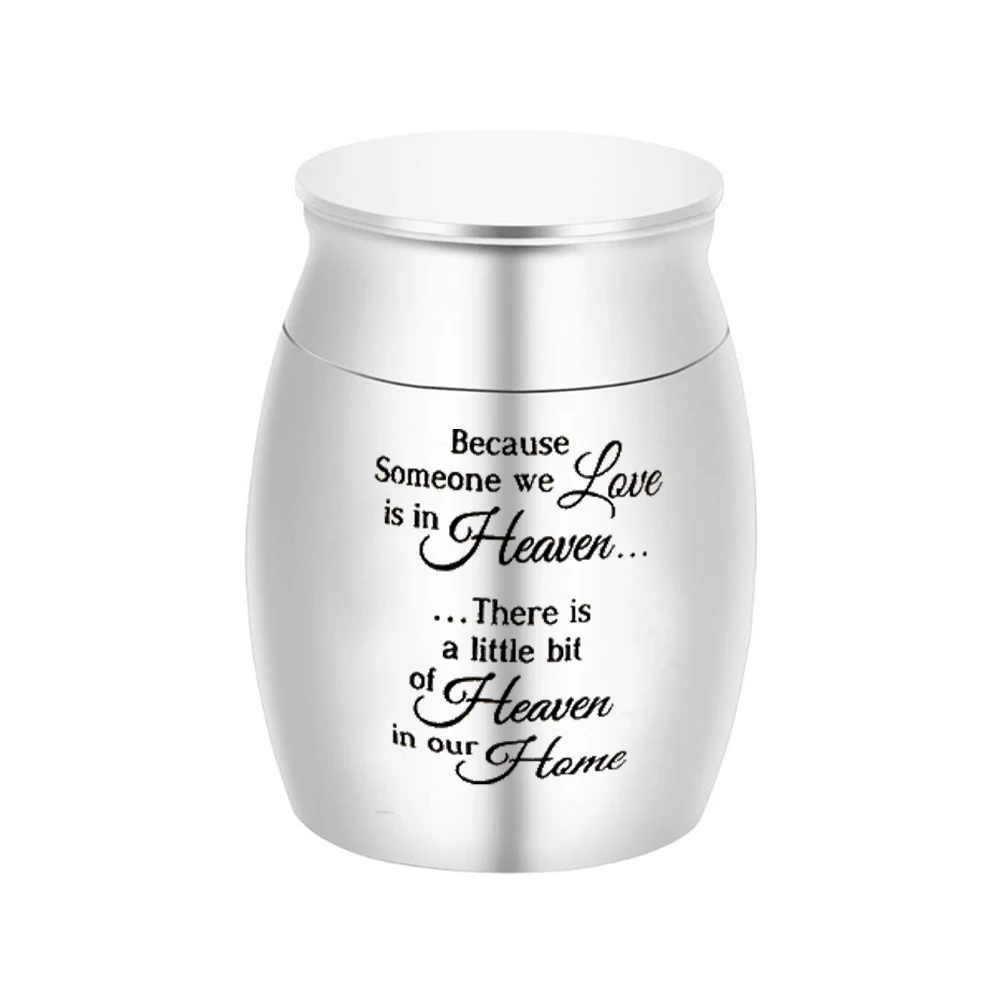 Exquisite Cremation urn for ashes Custom funeral urn for keepsake Aluminum alloy material does not rust and does not deform
Exquisite Cremation urn for ashes Custom funeral urn for keepsake Aluminum alloy material does not rust and does not deform
