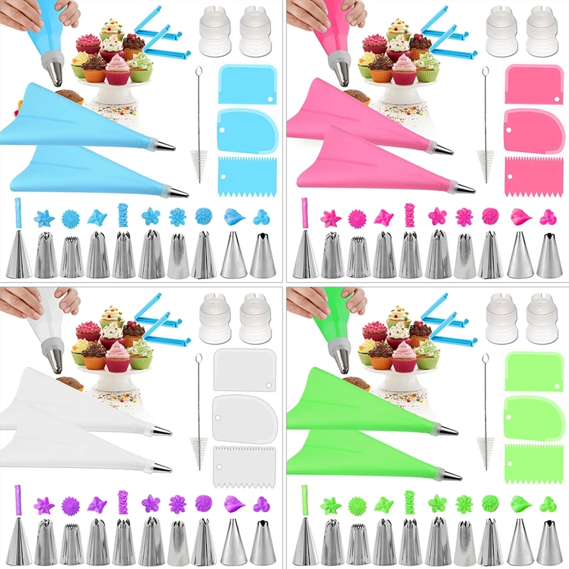 20PCS Cake Baking Accessories Reusable Cookie Supplies Set Cake Decorating Tools Stainless Steel Dessert Kitchen Accessories
20PCS Cake Baking Accessories Reusable Cookie Supplies Set Cake Decorating Tools Stainless Steel Dessert Kitchen Accessories