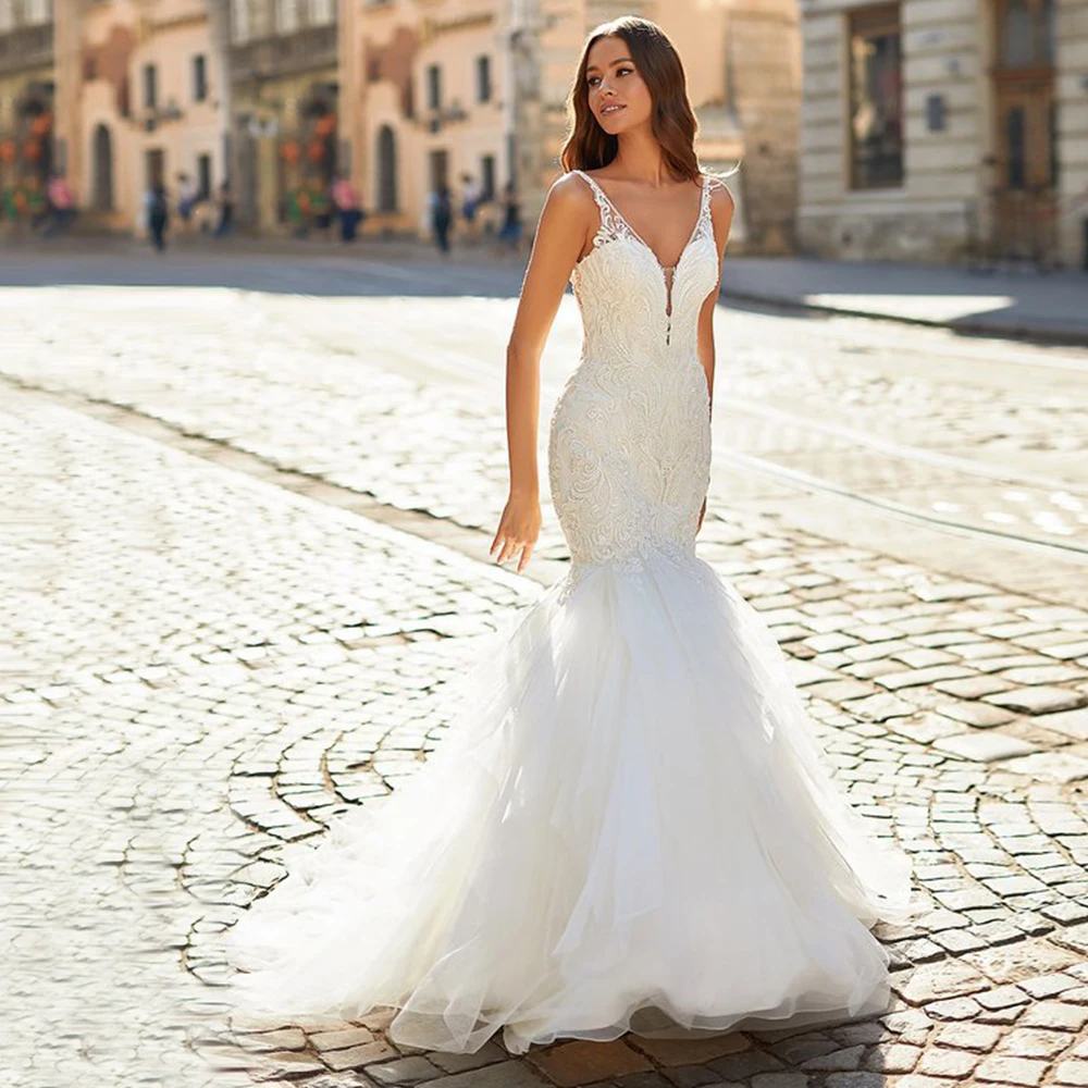 Classic White Fishtail Mermaid Wedding Dresses Cap Sleeves Formal Bridal Gown For Bride Backless Plus Size 2021 свадебное платье
Classic White Fishtail Mermaid Wedding Dresses Cap Sleeves Formal Bridal Gown For Bride Backless Plus Size 2021 свадебное платье