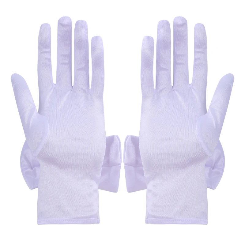 2021 женские перчатки короткие Lap Ding эластичный ссылка в ретро-стиле С большим