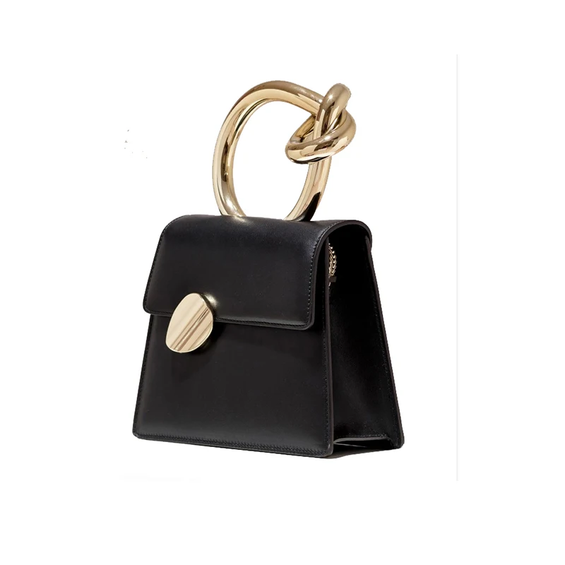 Quality Leather Mini Hand Bag for Women 2020 New Fashion Metal Top-handle Handbags Ladies Evening Dinner Party Clutches Channels
Quality Leather Mini Hand Bag for Women 2020 New Fashion Metal Top-handle Handbags Ladies Evening Dinner Party Clutches Channels