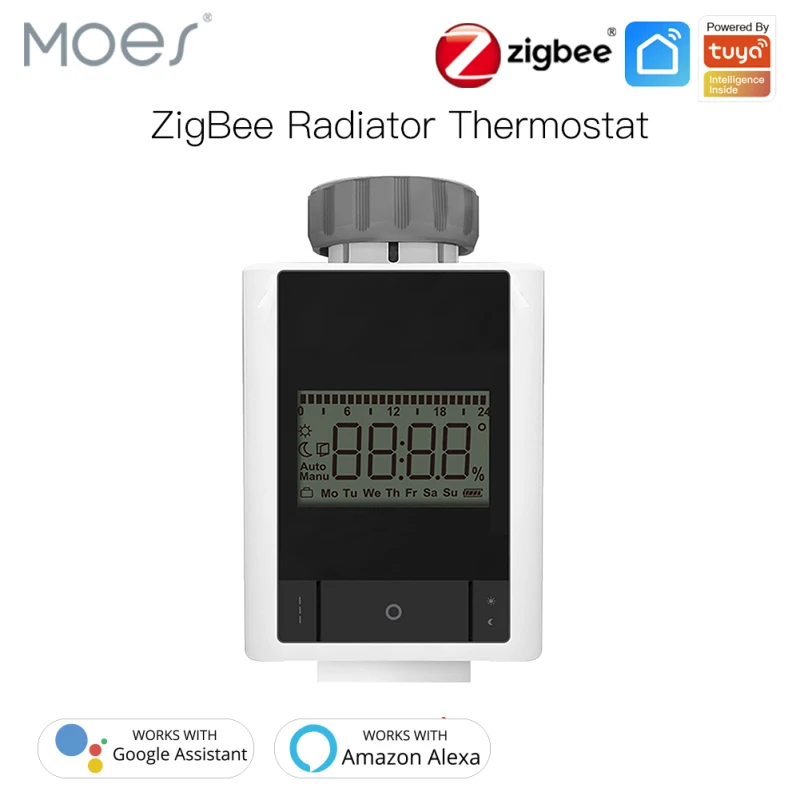 Tuya ZigBee 3.0 Smart Thermostat Heater TRV Thermostatic Radiator Voice Control Smart Temperature Control System Dropshipping
Tuya ZigBee 3.0 Smart Thermostat Heater TRV Thermostatic Radiator Voice Control Smart Temperature Control System Dropshipping