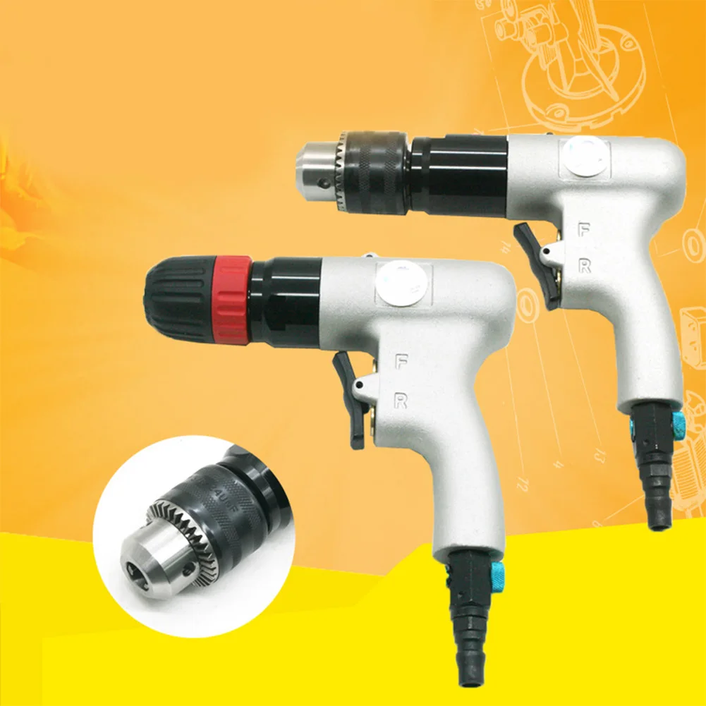 1/4" 3E Industrial Self Locking Chuck Pneumatic Air Drill Gun Pistol Reversible Adjustable Industrial Tools
1/4" 3E Industrial Self Locking Chuck Pneumatic Air Drill Gun Pistol Reversible Adjustable Industrial Tools