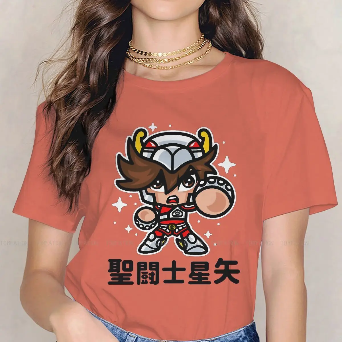 Женская футболка Chibi Saint Seiya, серия «Рыцари Зодиака», топы для девочек из аниме Cosmo Athena с круглым вырезом, женская футболка 4XL, хипстерский пода...
Женская футболка Chibi Saint Seiya, серия «Рыцари Зодиака», топы для девочек из аниме Cosmo Athena с круглым вырезом, женская футболка 4XL, хипстерский пода...