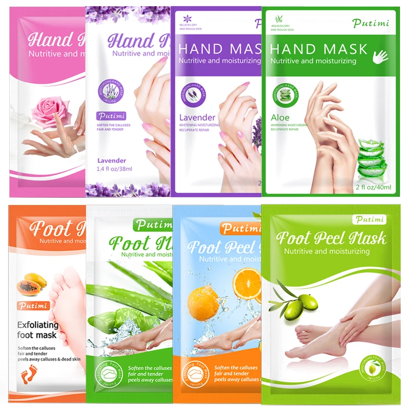 PUTIMI 3pack Moisturizing Hand Mask Spa Gloves Exfoliating Hand Patches Gloves Whitening Mask Peeling Foot Mask Remove Dead Skin
PUTIMI 3pack Moisturizing Hand Mask Spa Gloves Exfoliating Hand Patches Gloves Whitening Mask Peeling Foot Mask Remove Dead Skin