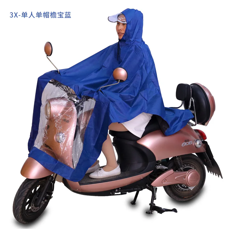 Electric Car Raincoat Motorcycle Increase Thick Double Brim Rain Gear Single Double Riding Adult And Childred Oxford Raincoat
Electric Car Raincoat Motorcycle Increase Thick Double Brim Rain Gear Single Double Riding Adult And Childred Oxford Raincoat