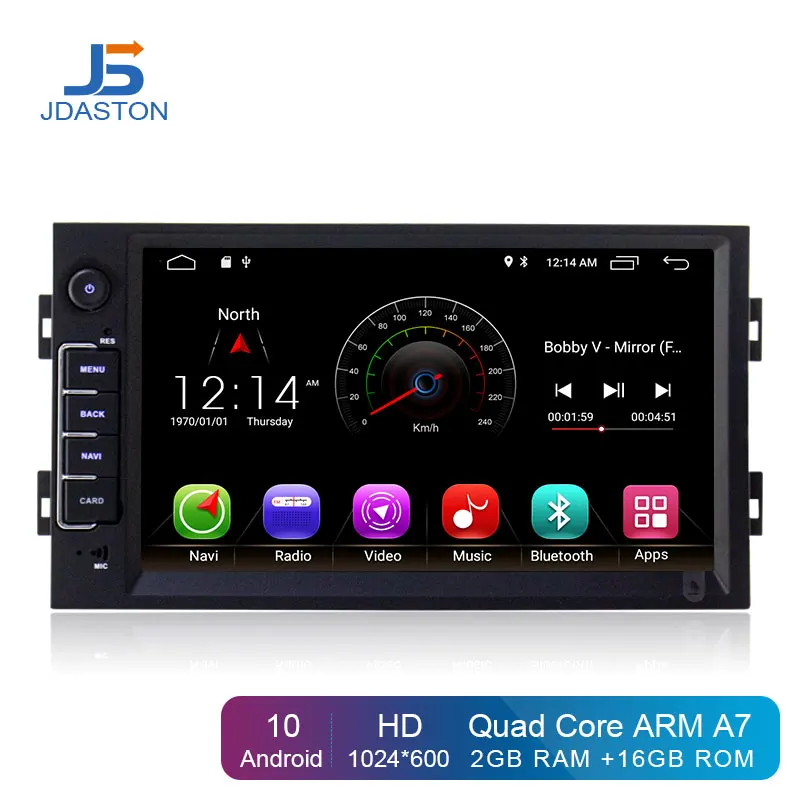 Фото JDASTON Android 10 автомобильный DVD плеер для Peugeot 308/308s 2013 2014 2015 2016 2017 GPS - купить
