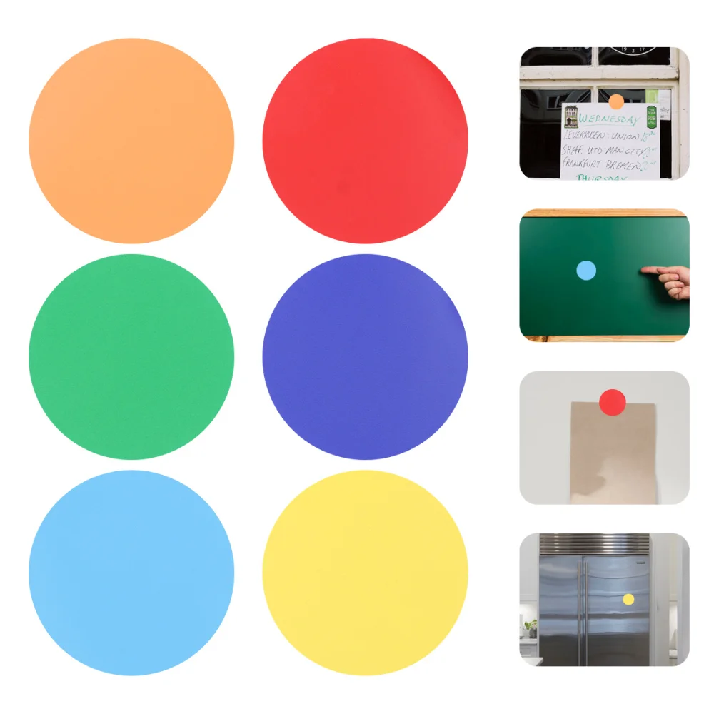 6pcs Colorful Spot Markers for Drills and Training School Teaching Progress Indicator
6pcs Colorful Spot Markers for Drills and Training School Teaching Progress Indicator
