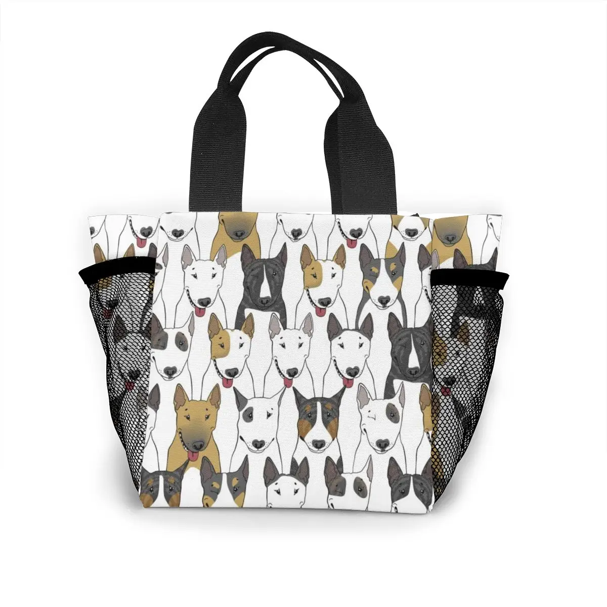 Cute Bull Terrier Prints Handbags Portable Canvas Tote Shoulder Bag Cloth Reusable Shopper Bags for Women Beach Eco Handbags
Cute Bull Terrier Prints Handbags Portable Canvas Tote Shoulder Bag Cloth Reusable Shopper Bags for Women Beach Eco Handbags