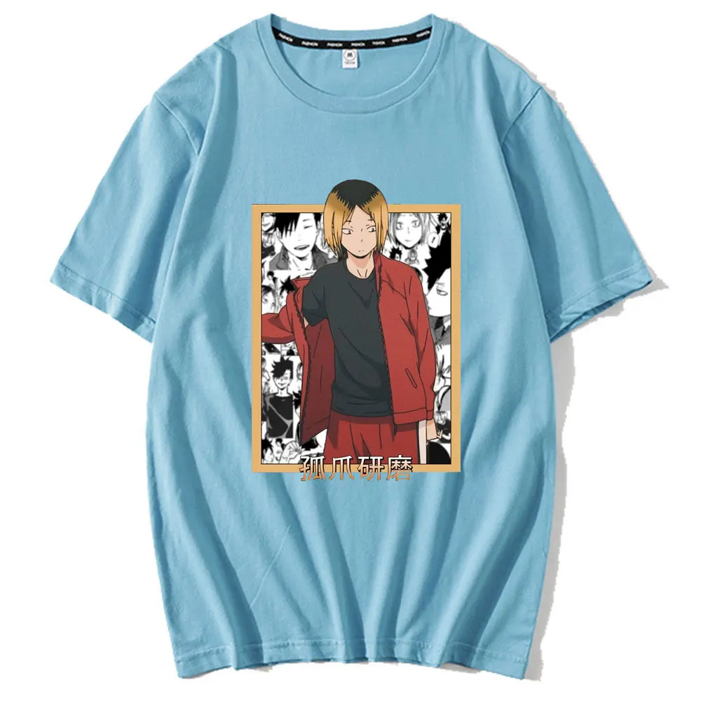 Haikyuu Male Creativity T-shirt Casual Loose Tees Unisex Lounge Wear T Shirt Anime Kozume Kenma Nekoma Manga Tshirt Short Sleeve
Haikyuu Male Creativity T-shirt Casual Loose Tees Unisex Lounge Wear T Shirt Anime Kozume Kenma Nekoma Manga Tshirt Short Sleeve