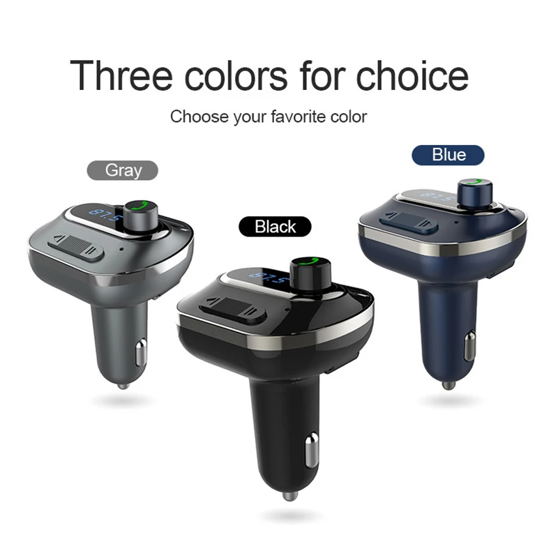 Car Handsfree Wireless Kit FM Transmitter MP3 Player Dual USB Charger Transmitter Wireless Handsfree Audio Receiver For Phone
Car Handsfree Wireless Kit FM Transmitter MP3 Player Dual USB Charger Transmitter Wireless Handsfree Audio Receiver For Phone
