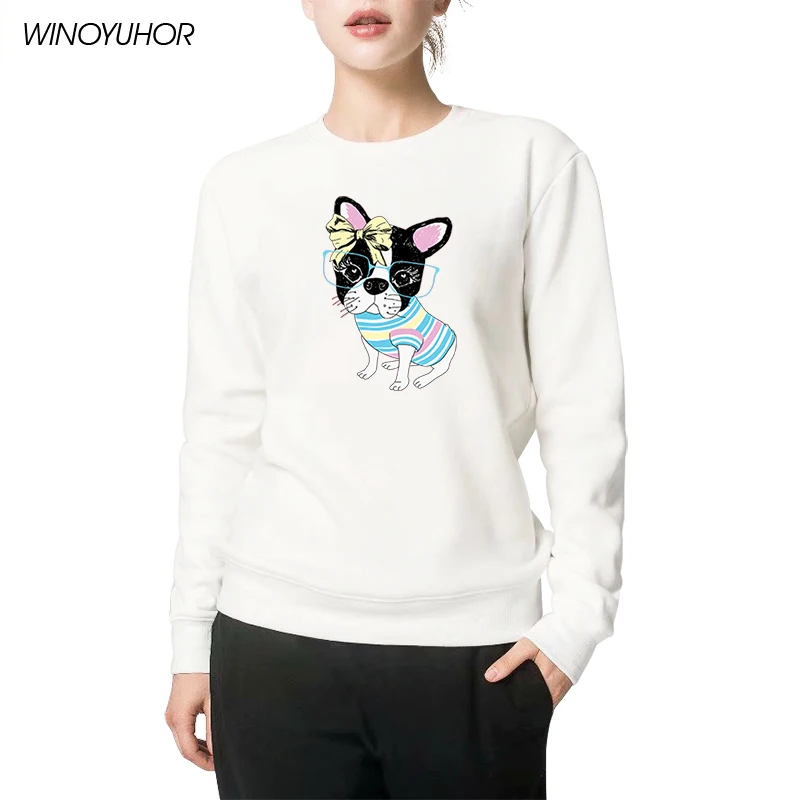 Милые худи в стиле Харадзюку С Рисунком мопса, женские толстовки большого размера, женская уличная одежда, свитшот с забавными собаками из аниме, худи для женщин
Милые худи в стиле Харадзюку С Рисунком мопса, женские толстовки большого размера, женская уличная одежда, свитшот с забавными собаками из аниме, худи для женщин