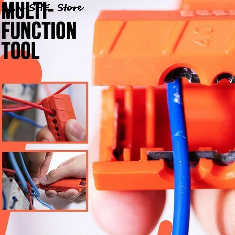 Mintiml Wire Demolisher Mini Portable Stripper Crimper Pliers Crimping Tool Cable Stripping Wire Cutter Cut Line Pocket Multito
Mintiml Wire Demolisher Mini Portable Stripper Crimper Pliers Crimping Tool Cable Stripping Wire Cutter Cut Line Pocket Multito