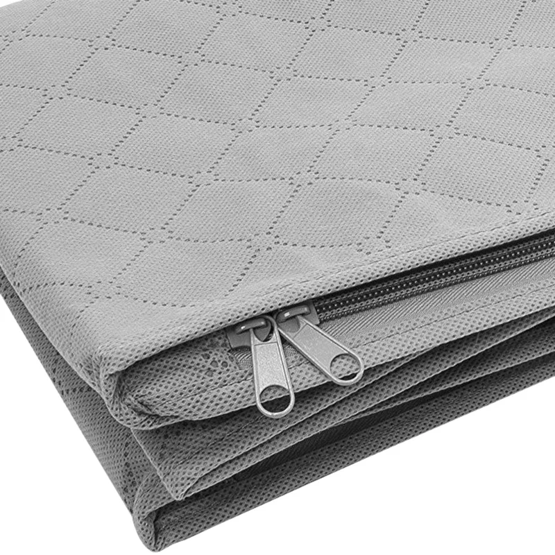 3Pcs Storage Bag Quilt Clothes Bag Non Woven Fabric Storage Box with Handles Folding Moisture-Proof Sealed Storage Box Clear Org
3Pcs Storage Bag Quilt Clothes Bag Non Woven Fabric Storage Box with Handles Folding Moisture-Proof Sealed Storage Box Clear Org