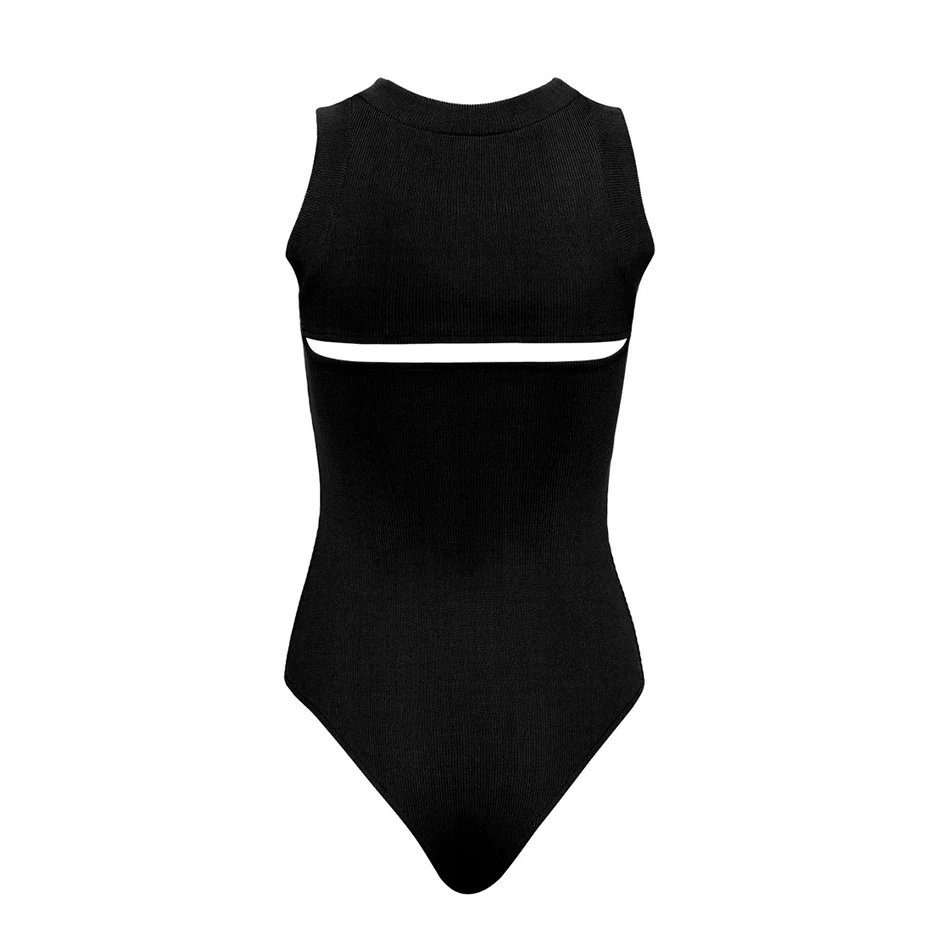 High Quality 2021 Summer Fashion Women's Orange Bodycon Bandage Bodysuit Sexy O-neck Sleeveless Hollow Celebrity Party Bodysuit
High Quality 2021 Summer Fashion Women's Orange Bodycon Bandage Bodysuit Sexy O-neck Sleeveless Hollow Celebrity Party Bodysuit