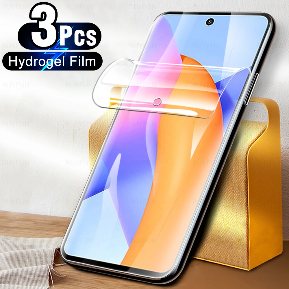 3 Pcs Full Glue Hydrogel Film For Honor 10X Lite 10i 10 X Lite Protective Cover On Honor10 i Honor10i 10lite HD Screen Protector
3 Pcs Full Glue Hydrogel Film For Honor 10X Lite 10i 10 X Lite Protective Cover On Honor10 i Honor10i 10lite HD Screen Protector