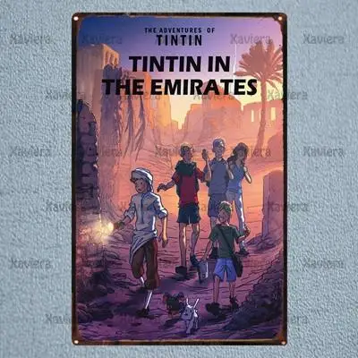 Cartoon Animation Movie The Adventures of Tintin Metal Plaque Metal Tin Sign Home Decoration Children's Room Bar Cafe Art Crafts
Cartoon Animation Movie The Adventures of Tintin Metal Plaque Metal Tin Sign Home Decoration Children's Room Bar Cafe Art Crafts