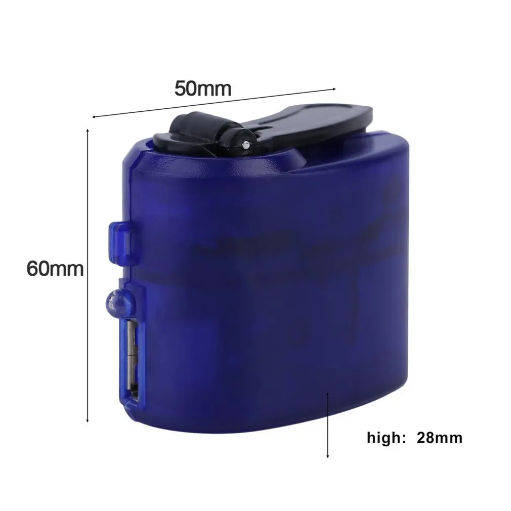 New USB Travel Emergency Phone Charger Dynamo Hand Manual Charger Blue Drop Shipping
New USB Travel Emergency Phone Charger Dynamo Hand Manual Charger Blue Drop Shipping