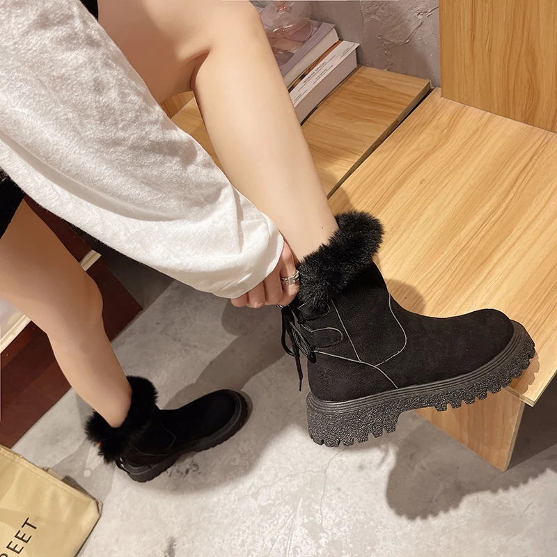 2021New Fashion Round Toe Winter Shoes Women Snow Boots Womens Boots Ankle Slip-On Big Size 35-40
2021New Fashion Round Toe Winter Shoes Women Snow Boots Womens Boots Ankle Slip-On Big Size 35-40