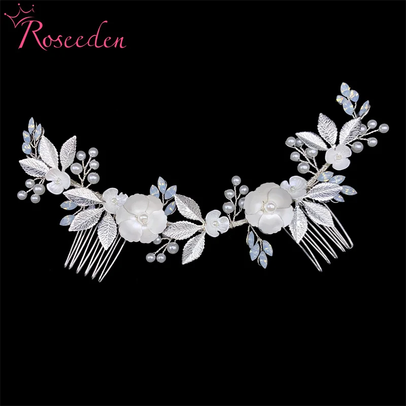 Bridal Wedding Hair Accessories Opal Rhinestone Gold Bride Headpiece Leaves Bride Hair Combs RE4474
Bridal Wedding Hair Accessories Opal Rhinestone Gold Bride Headpiece Leaves Bride Hair Combs RE4474