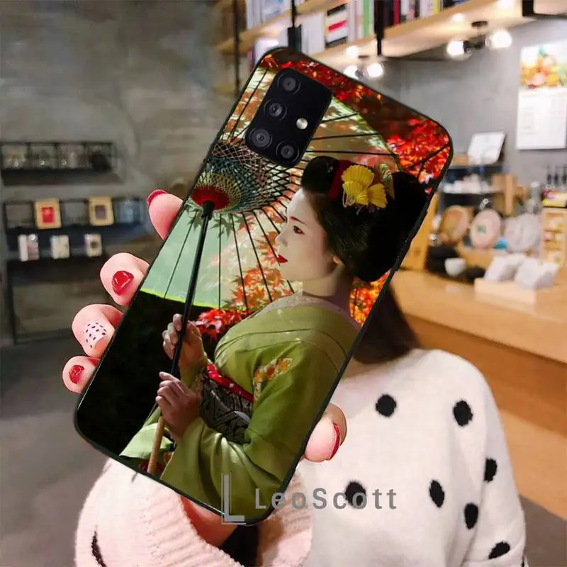 Japanese geisha Luxury Phone Case For Samsung A40 A50 A51 A71 A20E A20S S8 S9 S10 S20 Plus note 20 ultra 4G 5G
Japanese geisha Luxury Phone Case For Samsung A40 A50 A51 A71 A20E A20S S8 S9 S10 S20 Plus note 20 ultra 4G 5G