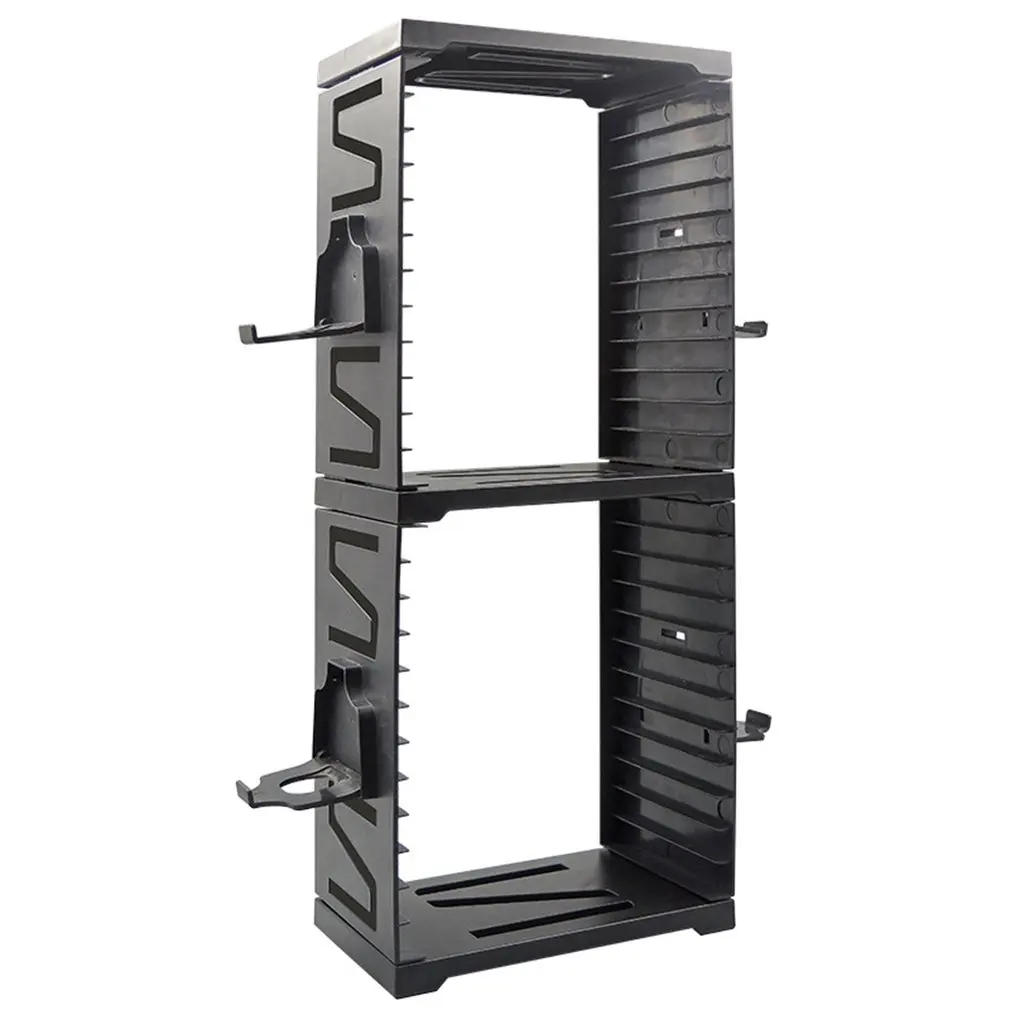 Game Disc Box Storage Rack Double-layer Storage Box Bracket Game Card Box Storage Stand Disc CD Holder Tower For PS5 
Game Disc Box Storage Rack Double-layer Storage Box Bracket Game Card Box Storage Stand Disc CD Holder Tower For PS5