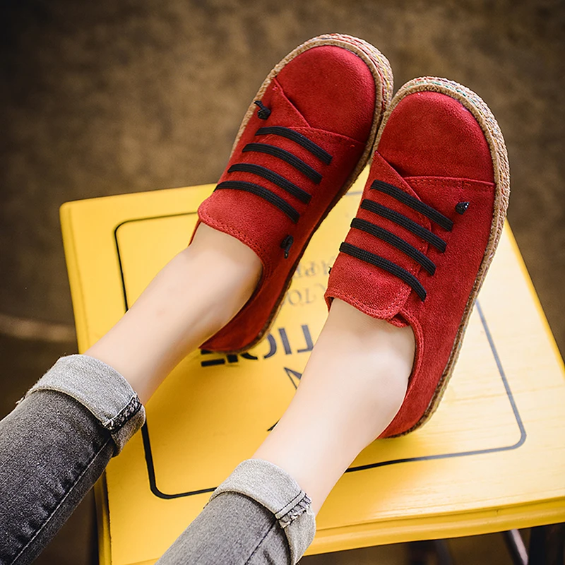 Spring New Flat Shoes Women Autumn Shoes Woman Casual Lace-up Flats Comfortable Round Toe Loafers Shoes Fashion Flat Shoes
Spring New Flat Shoes Women Autumn Shoes Woman Casual Lace-up Flats Comfortable Round Toe Loafers Shoes Fashion Flat Shoes