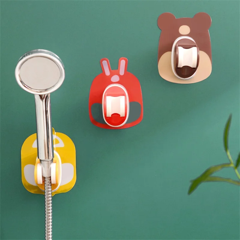 Universal Adjustable Shower Bracket Holder Cartoon Plastic Shower Head Stand Holder Wall-Sticky Bath Rack Batheroom Holder
Universal Adjustable Shower Bracket Holder Cartoon Plastic Shower Head Stand Holder Wall-Sticky Bath Rack Batheroom Holder