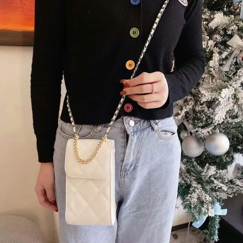 CC Luxury Leather Crossbody Cover for All of Below 6.7 Inch Smartphone For iphone 12 11 Pro Max Chain Pouch Case Samsung S20 Fe
CC Luxury Leather Crossbody Cover for All of Below 6.7 Inch Smartphone For iphone 12 11 Pro Max Chain Pouch Case Samsung S20 Fe