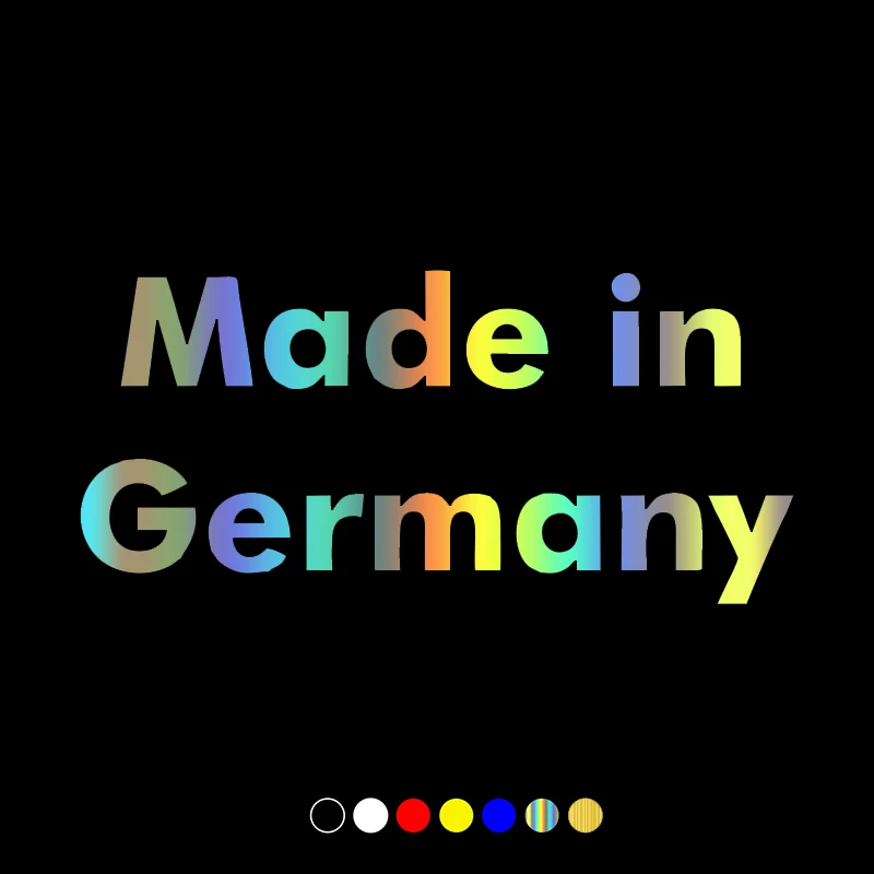CS31952# Various Sizes Vinyl Decal Made In Germany Car Car Sticker Waterproof Auto Decors on Motorcycle Bumper Rear Window
CS31952# Various Sizes Vinyl Decal Made In Germany Car Car Sticker Waterproof Auto Decors on Motorcycle Bumper Rear Window