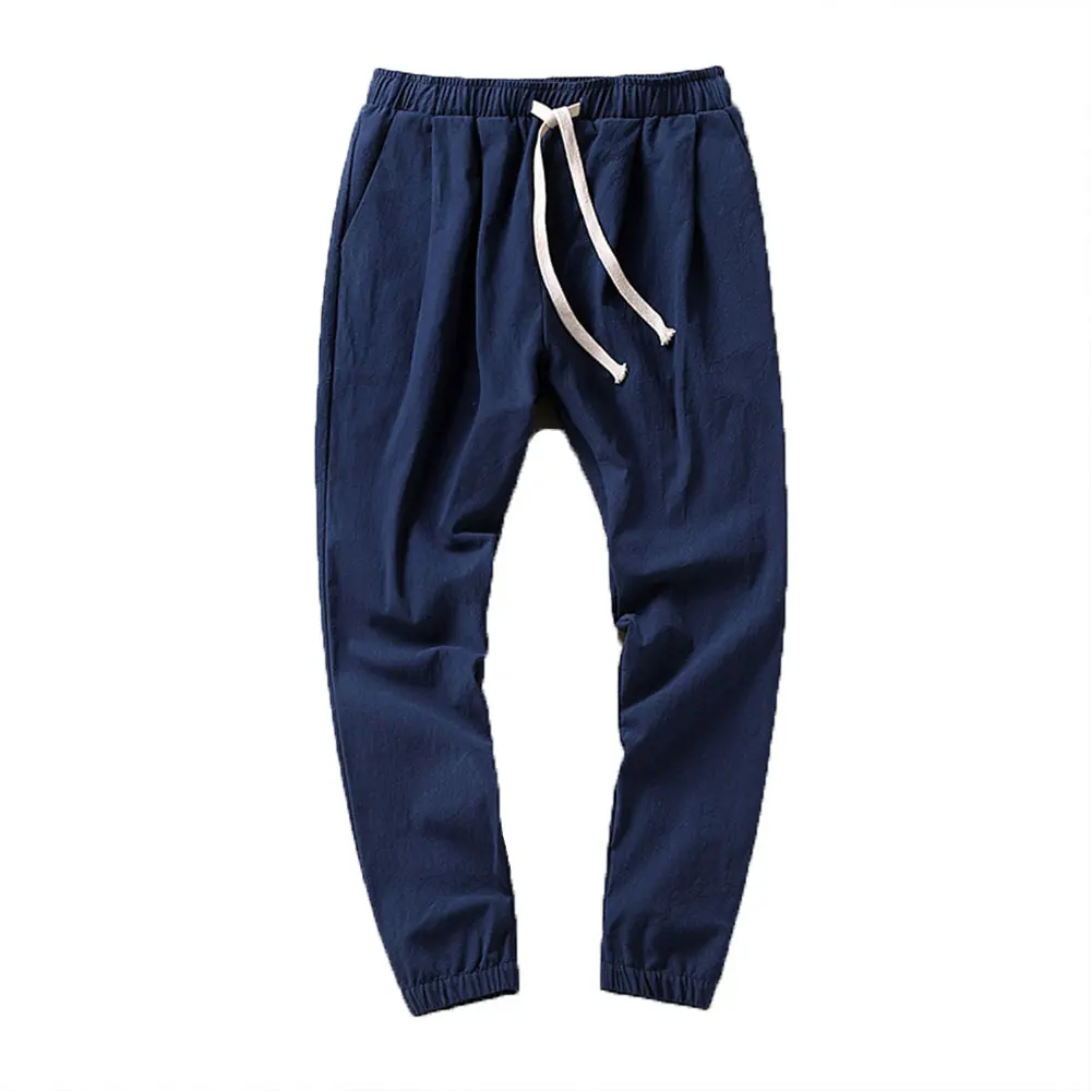 Leisure men's pure color cotton and linen trousers haroun pants fitness pants pants men's cultivate one's morality type street
Leisure men's pure color cotton and linen trousers haroun pants fitness pants pants men's cultivate one's morality type street