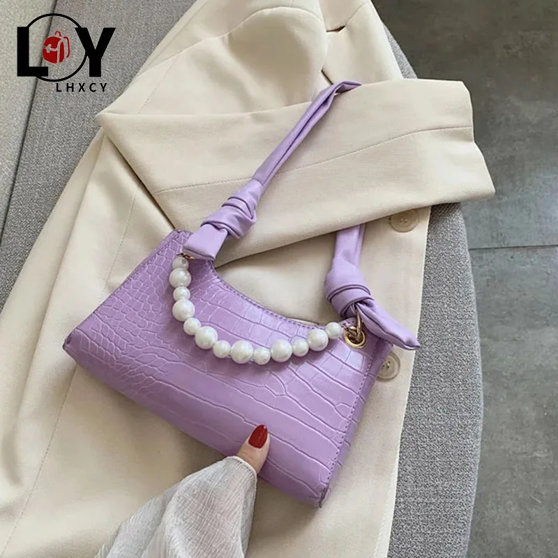 Stone Pattern Pearl Decoration Purses And Handbag High Quality Pu Leather Women Designer Handbag Fashion Waterproof Shoulder Bag
Stone Pattern Pearl Decoration Purses And Handbag High Quality Pu Leather Women Designer Handbag Fashion Waterproof Shoulder Bag